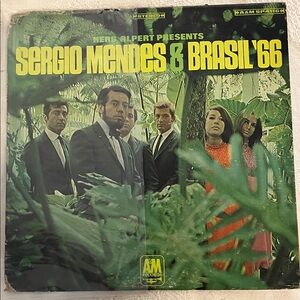 Herb Alpert Presents Sergio Mendes & Brasil '66 Vinyl Record - Green Cover - 68’